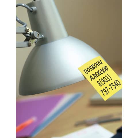 Foglietti riposizionabili Post-it® Cubo Super Sticky Notes 76x76 mm giallo oro 2028-S